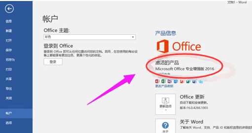 office Microsoft Office 2016激活秘钥/序列号/激活码