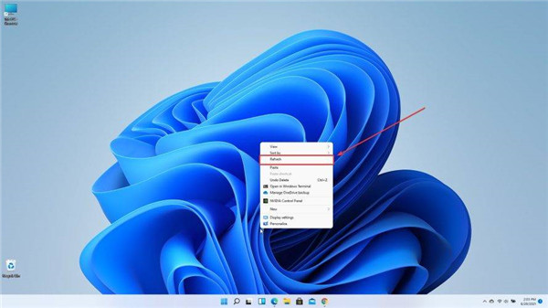 Win11系统如何刷新按钮?