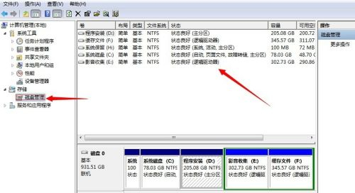 Win7如何不重装系统扩展系统盘?