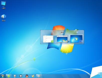 Win7怎么快速切换工作界面?